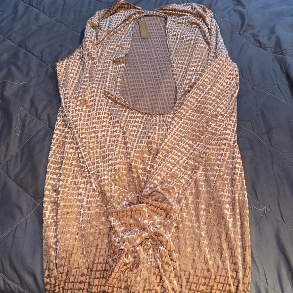 SKIMS VELVET CATSUIT JUMPSUIT CHAI (RARE DISCONTINUED) - Picture 4 of 7